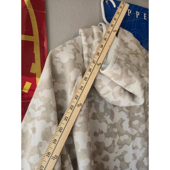 NIKE TECH FLEECE JACKET WHITE CAMO ZIP UP MENS SZ LARGE 🔥 - Picture 7 of 8